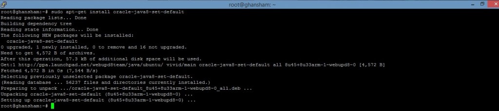 Configuring Java Environment