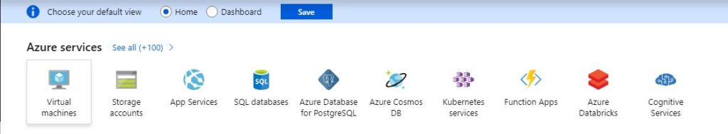 Microsoft Azure Dashboard.
How to create an Azure Resource Group?